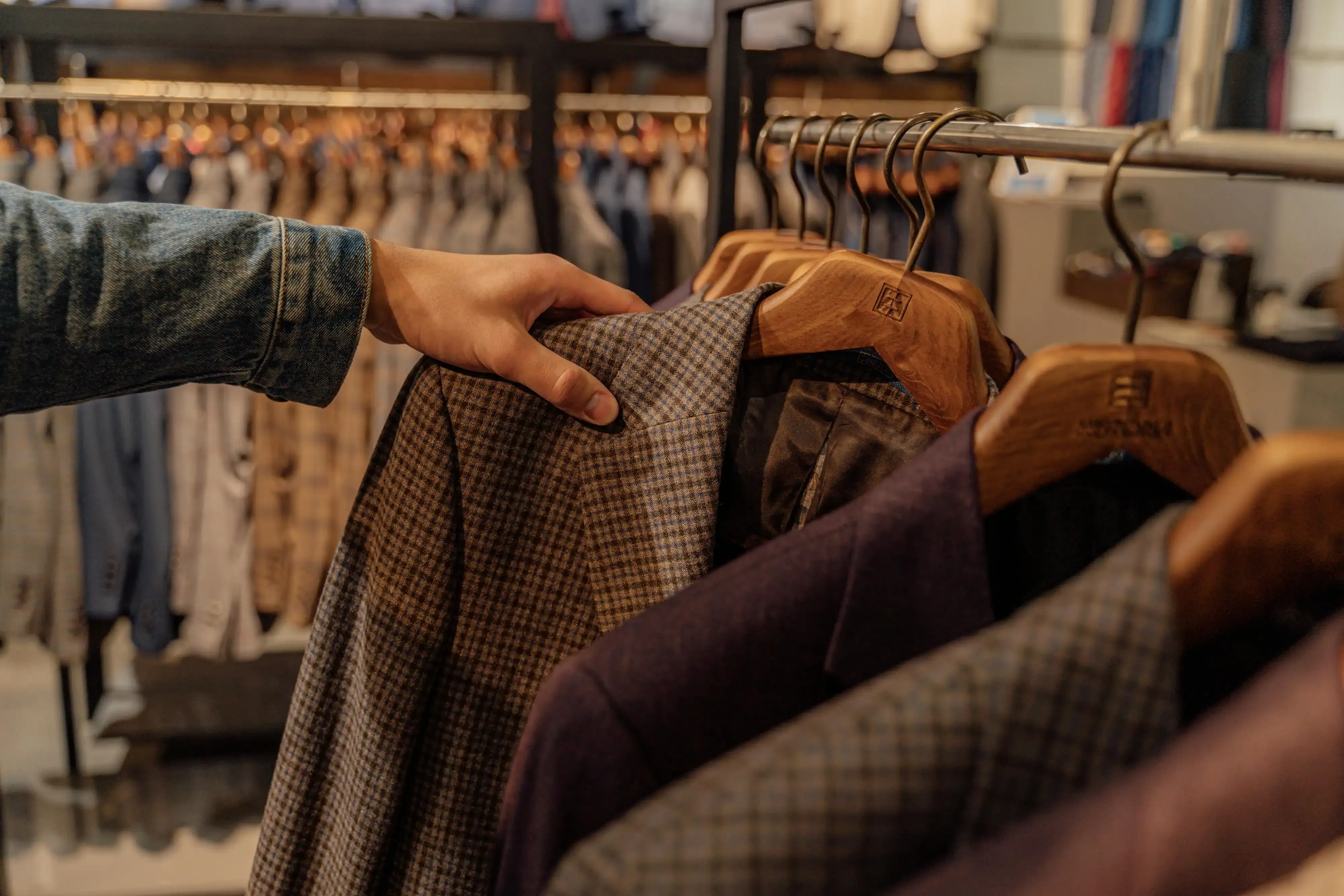 Men's Denim Suits, Suit-Pants